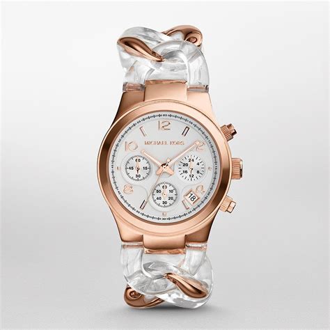 michael kors runway twist watch black|Michael Kors chronograph watch women.